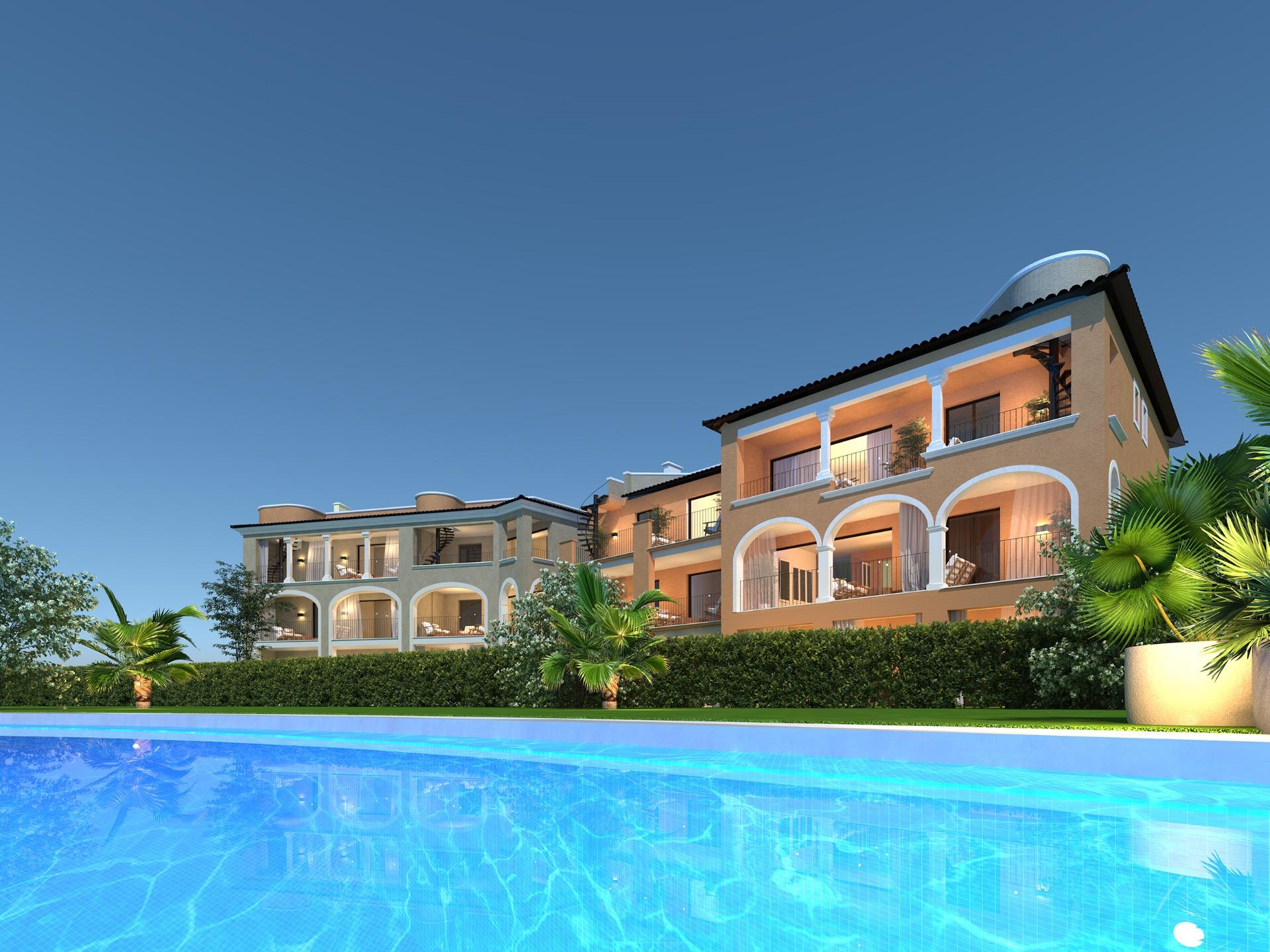 ESPECTACULAR PROMOCION DE OBRA NUEVA EN URBANIZACION JARDINS PORTOCOLOM