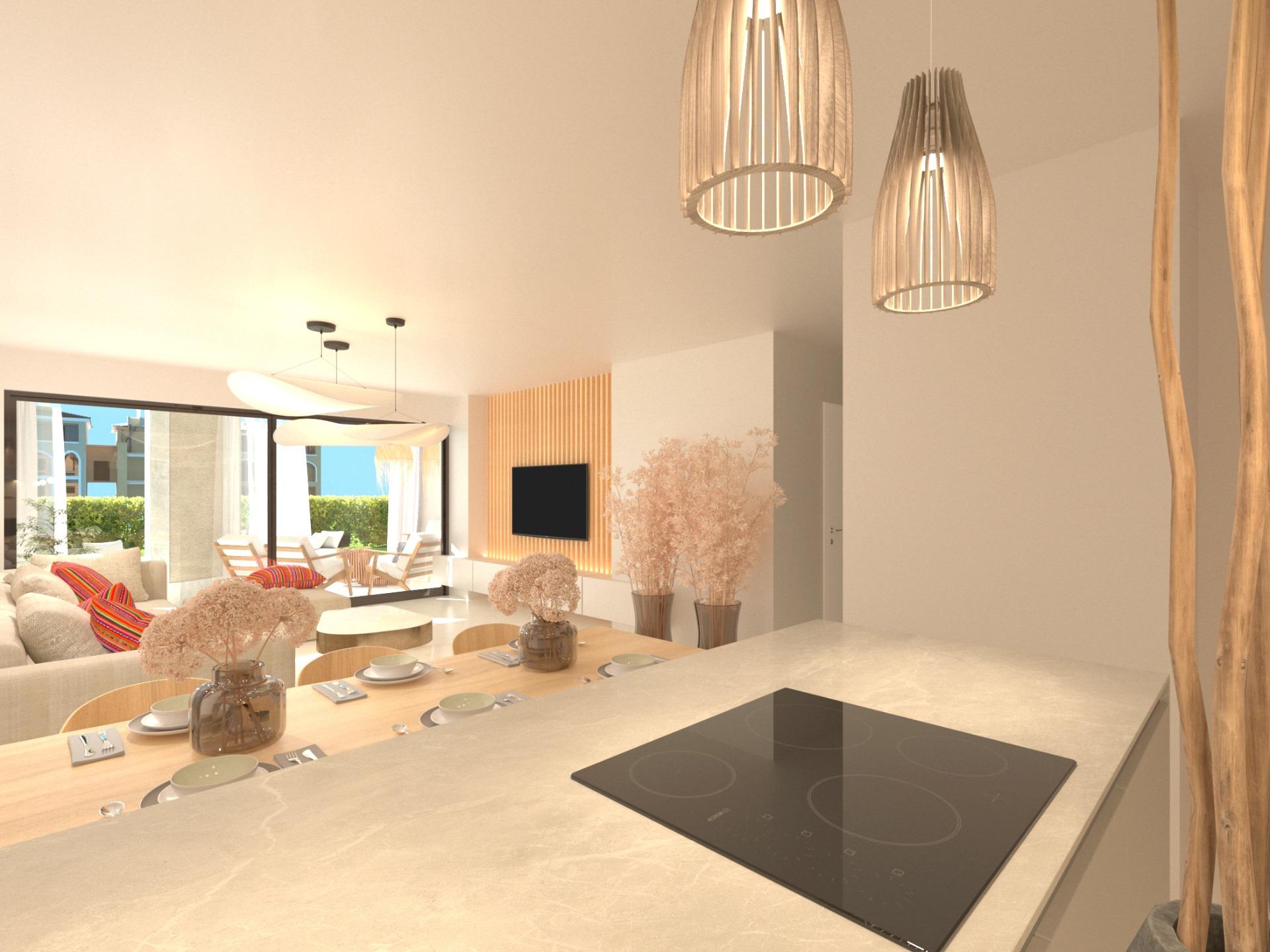 ESPECTACULAR PROMOCION DE OBRA NUEVA EN URBANIZACION JARDINS PORTOCOLOM