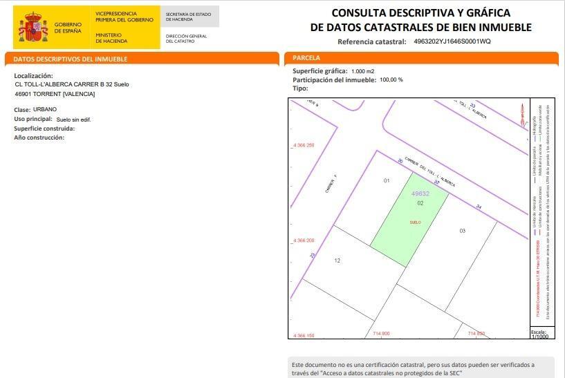 Fincas y solares-Venta-Torrent-1070306