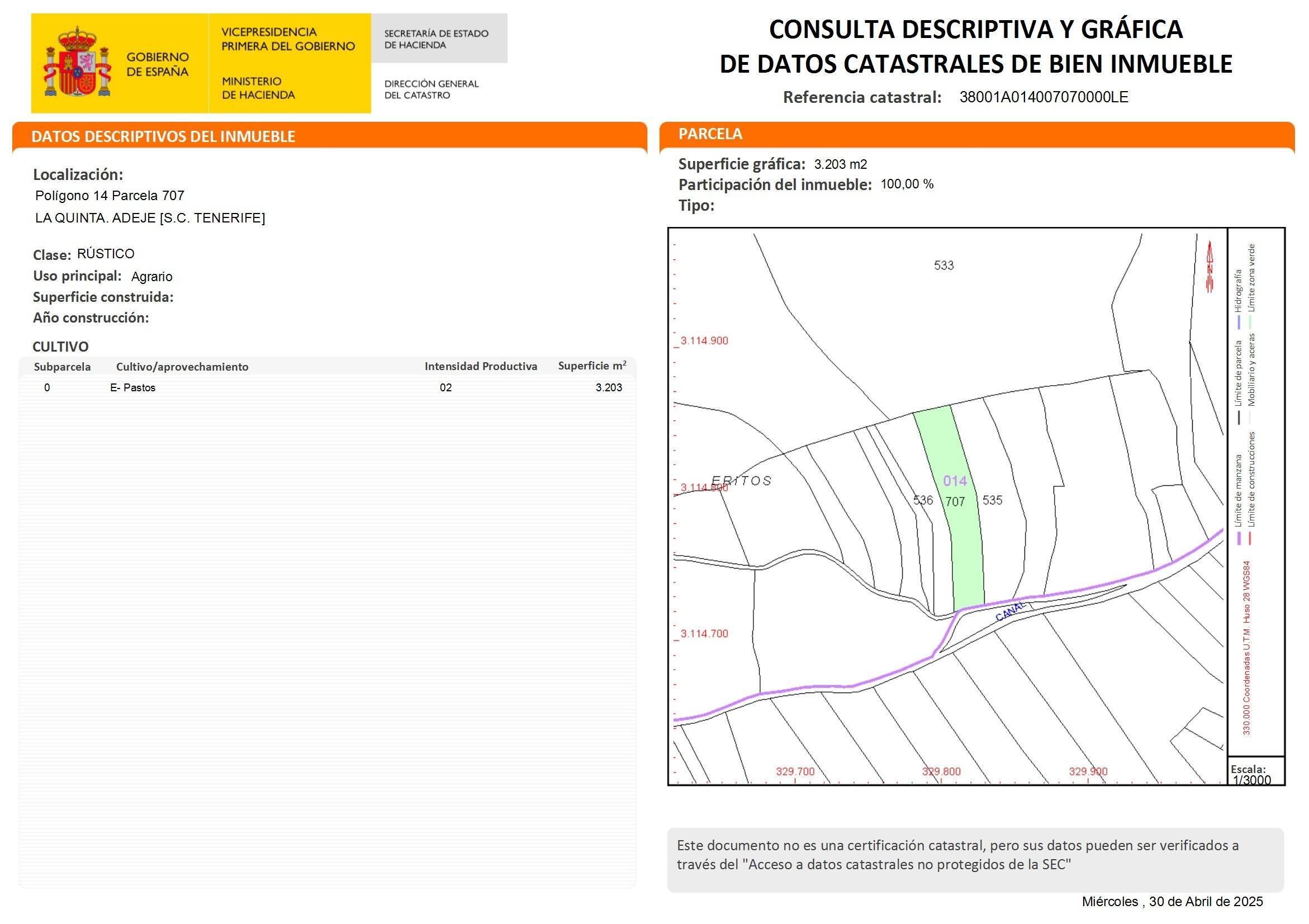 Fincas y solares-Venta-Adeje-1720662