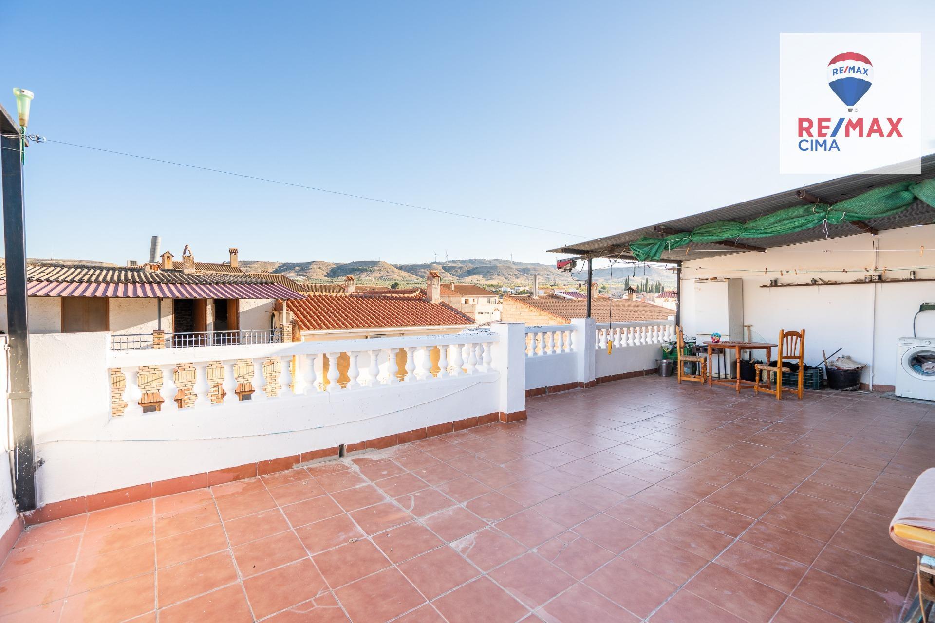 Dúplex en el corazón de Zújar ? Terraza con vistas al Cerro Jabalcón