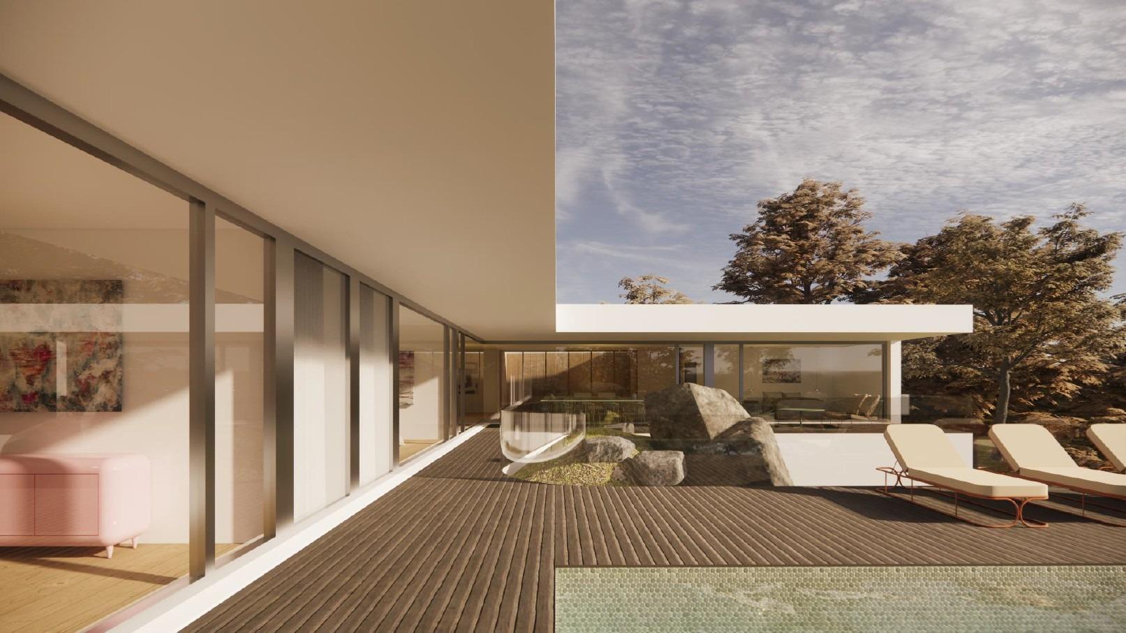 ^**^ESPECTACULAR VIVIENDA UNIFAMILIAR A ESTRENAR EN LOS ROBLES, TORRELODONES^**^  Enclavada en una de las zonas más exclusivas y naturales de Torrelodones, esta impresionante vivienda unifamiliar de