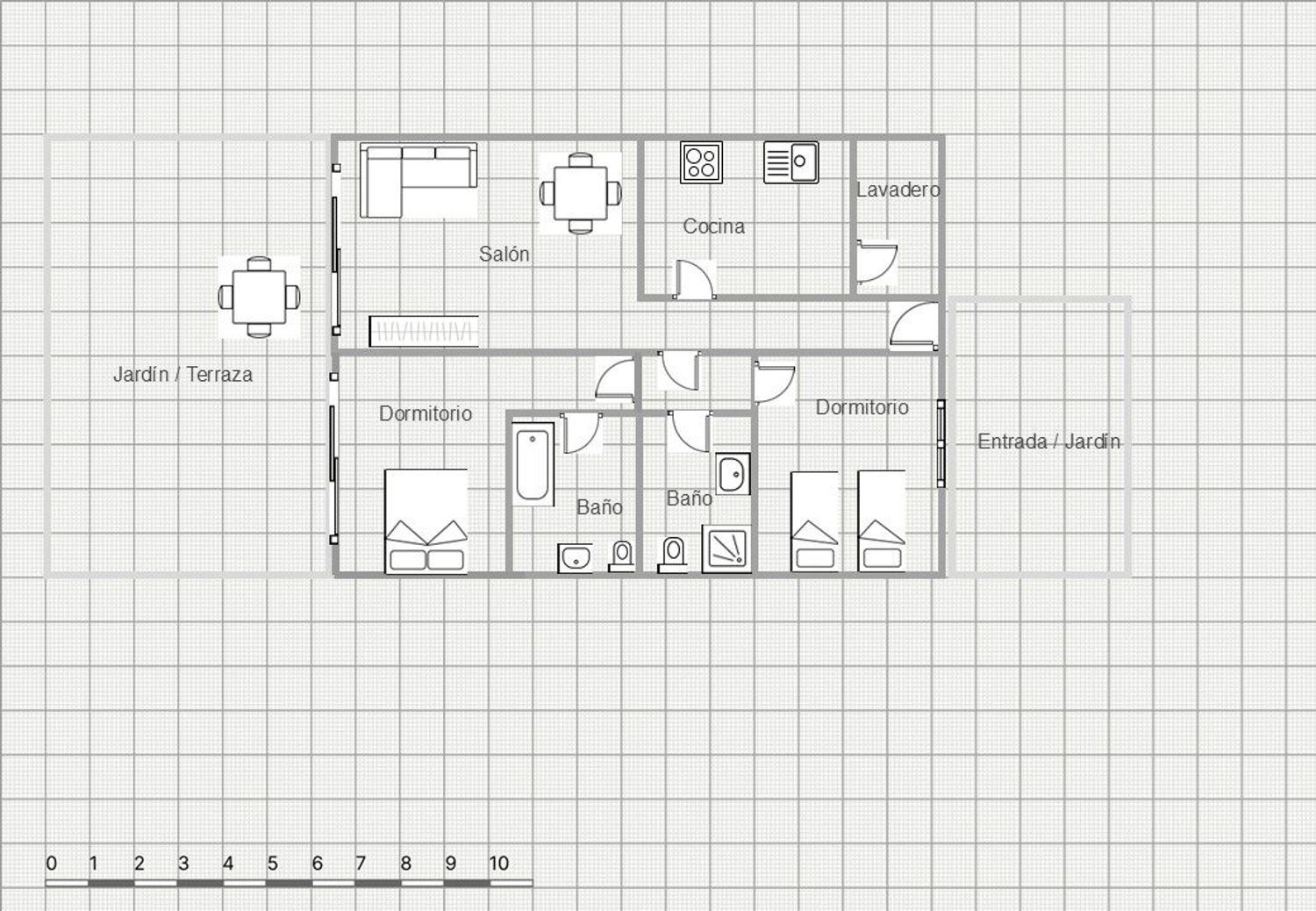Apartment in Vera