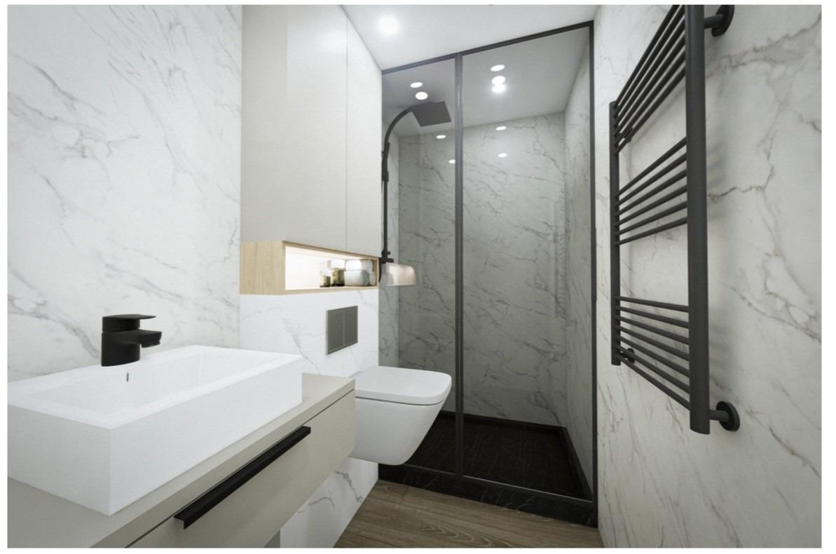 Obra nueva con piscina en la azotea a solo 250 m del mar en Torrevieja