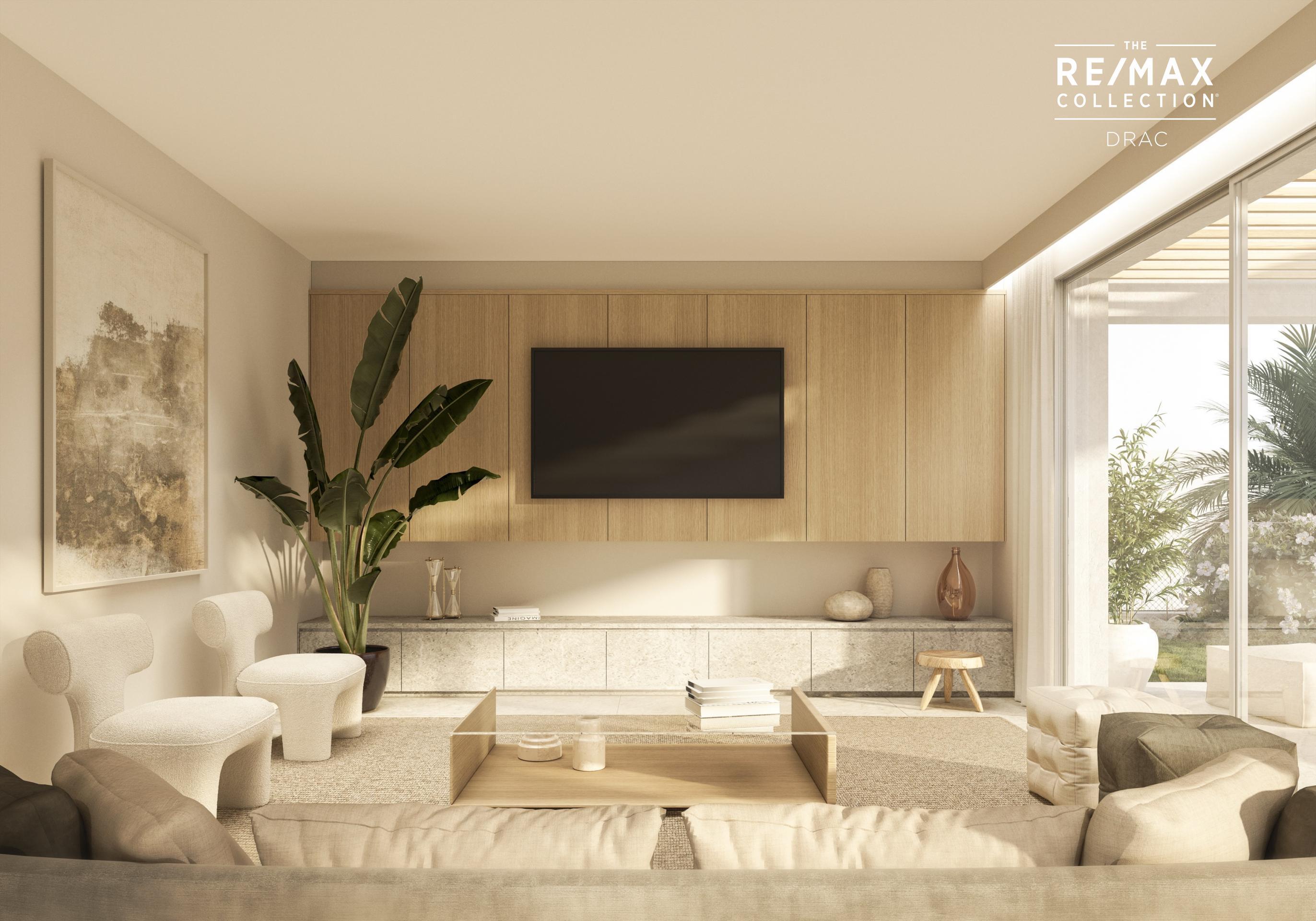 Villa de Lujo en construcción con piscina en Cala Figuera