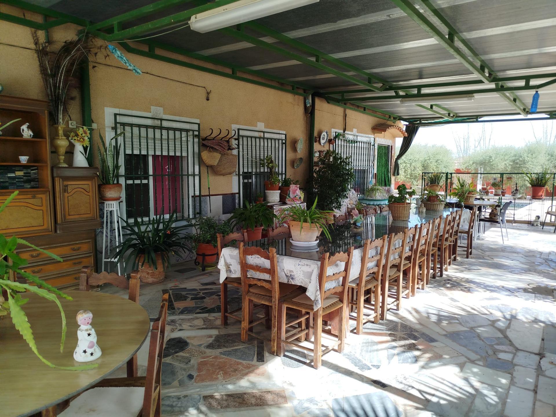 Casa Rústica con piscina en Cañada Hermosa