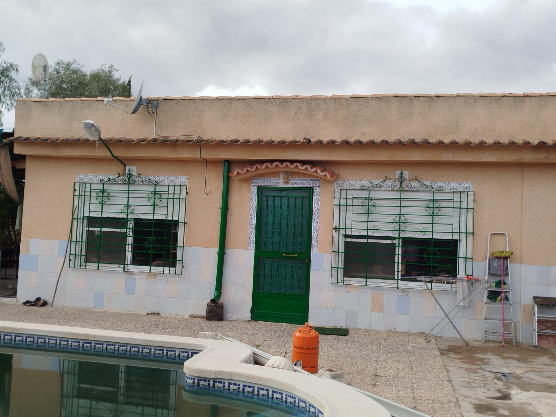 Casa Rústica con piscina en Cañada Hermosa