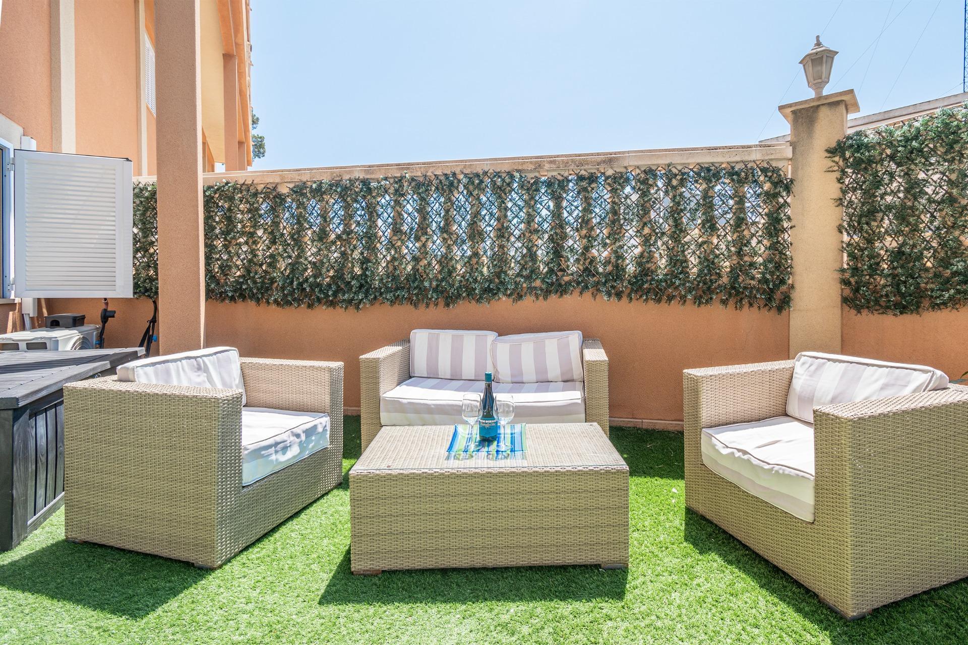 Amplia y tranquila vivienda con terraza y patio ? cerca de Porto Pi