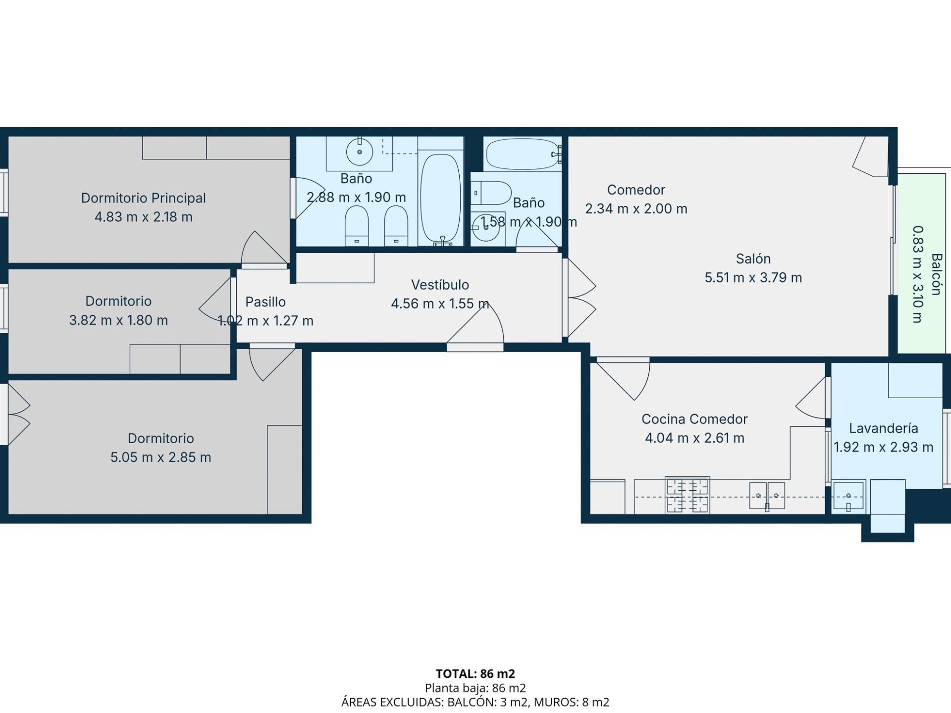 Ático en Roses con terraza privada de 46 m² y vistas a la montaña