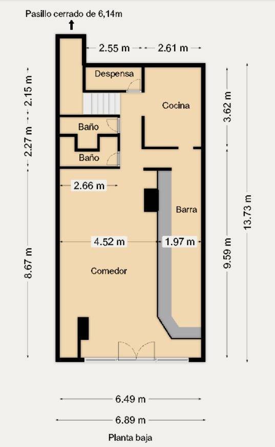 Venta de local bar/restaurante listo para explotación