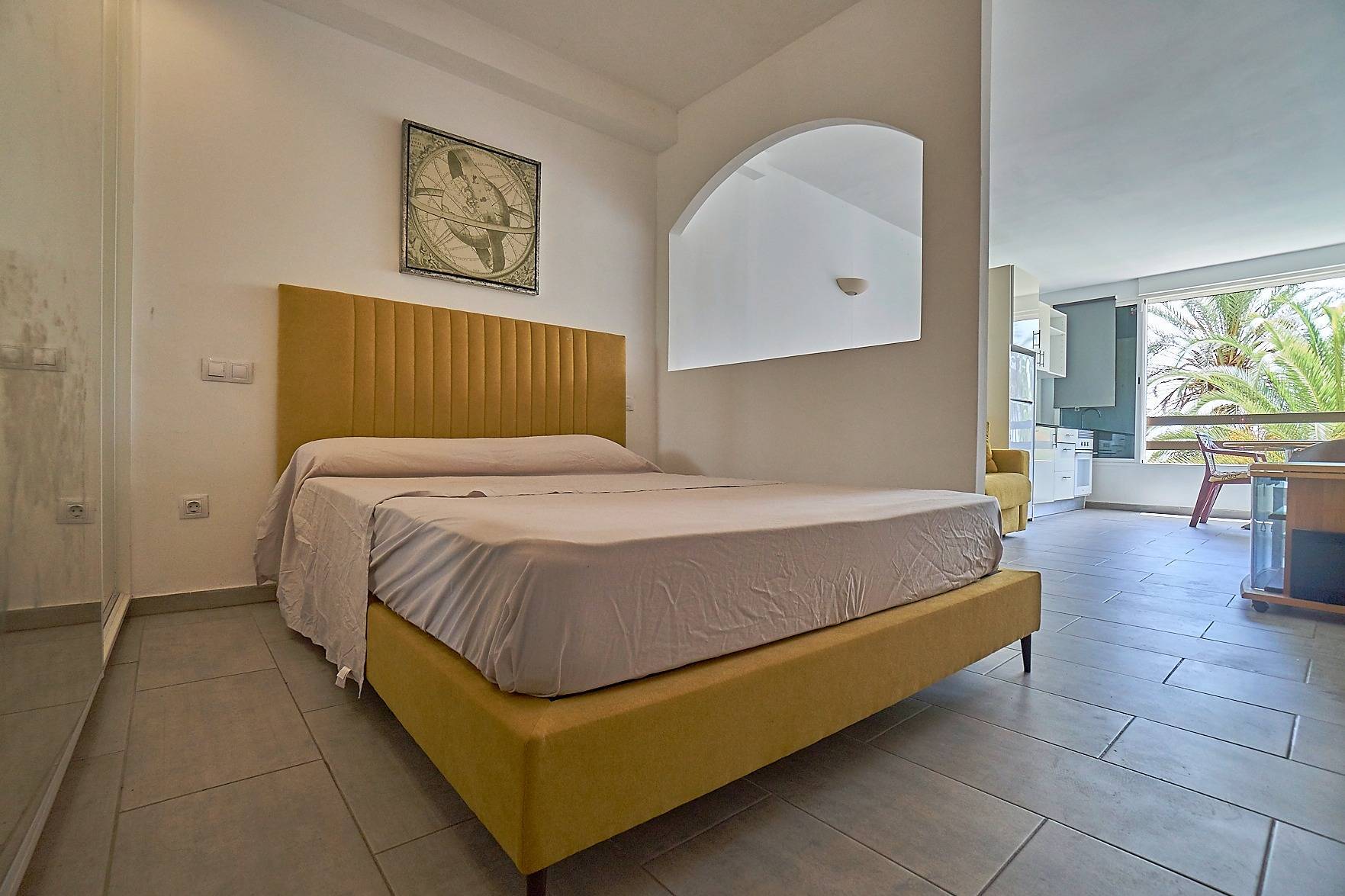 Apartamento con estupendas vistas a la playa.