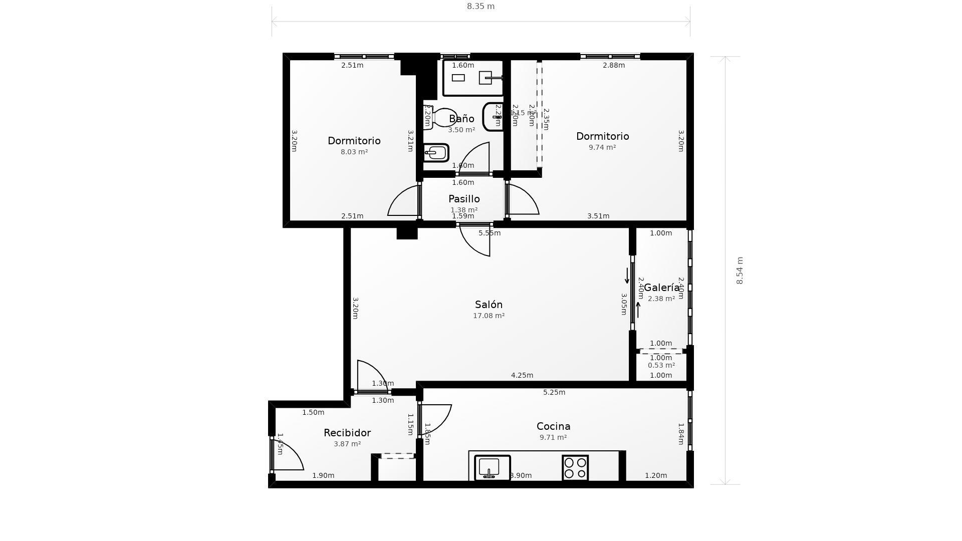 Magnífica vivienda en la Plaza de la Malagueta!!!