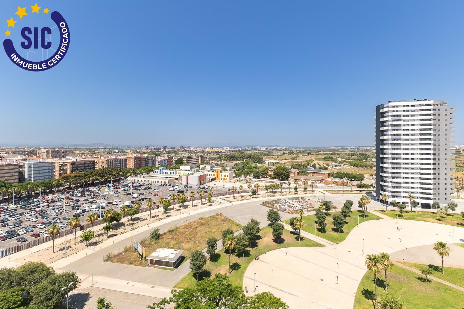 Ático en residencial premium con piscina en Mislata ? Gran terraza con vistas espectaculares
