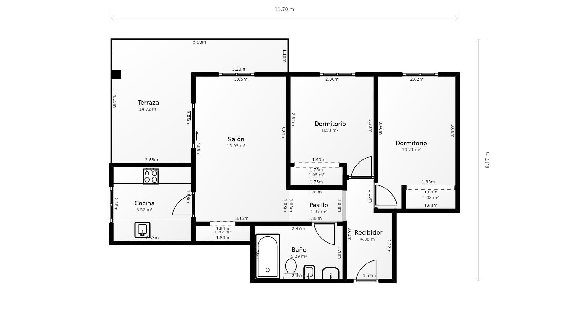 ESPECTACULAR APARTAMENTO EN PLAYA DE PILES. CERCA DEL MAR.