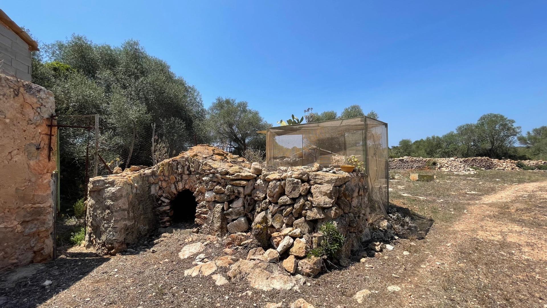 FINCA RUSTICA EN CALA PI