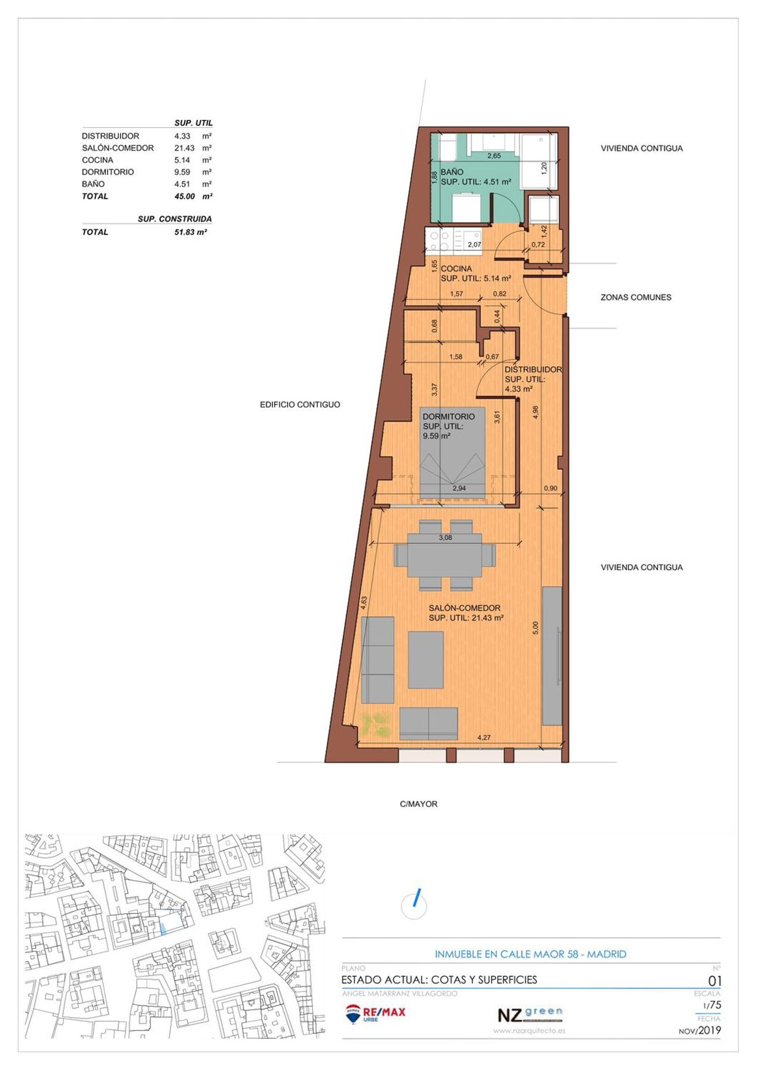 Propiedad en alquiler en Madrid, Madrid