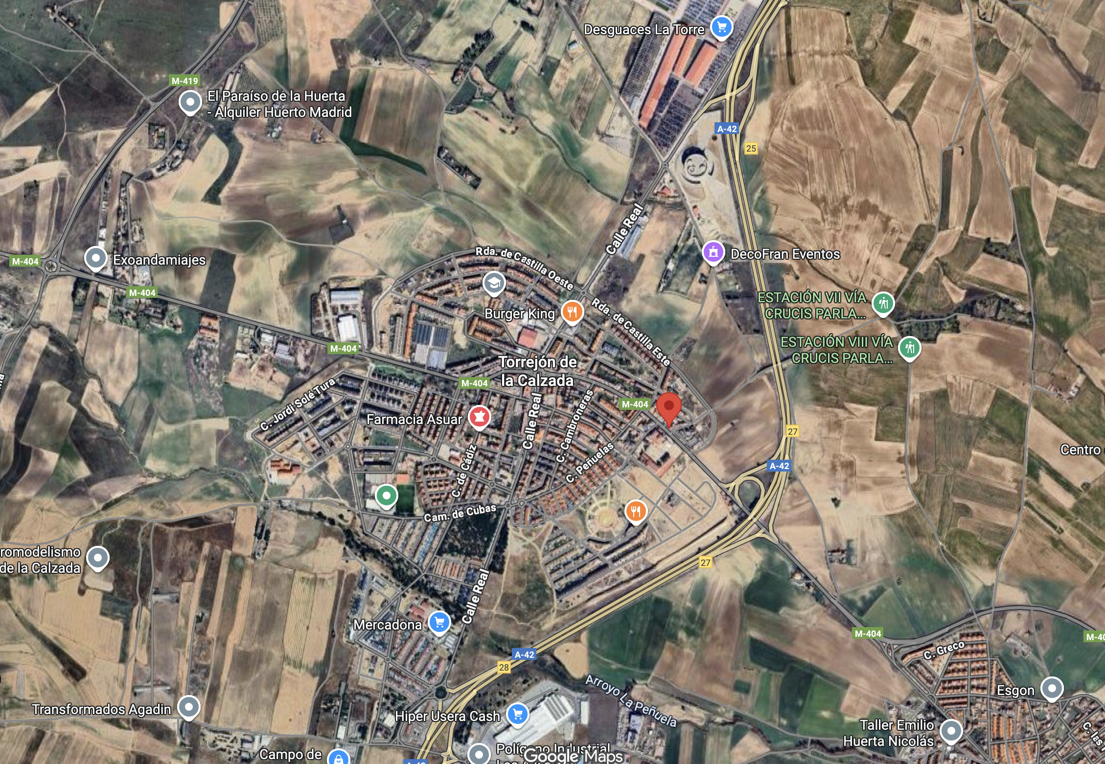 Plot in Torrejon de la Calzada