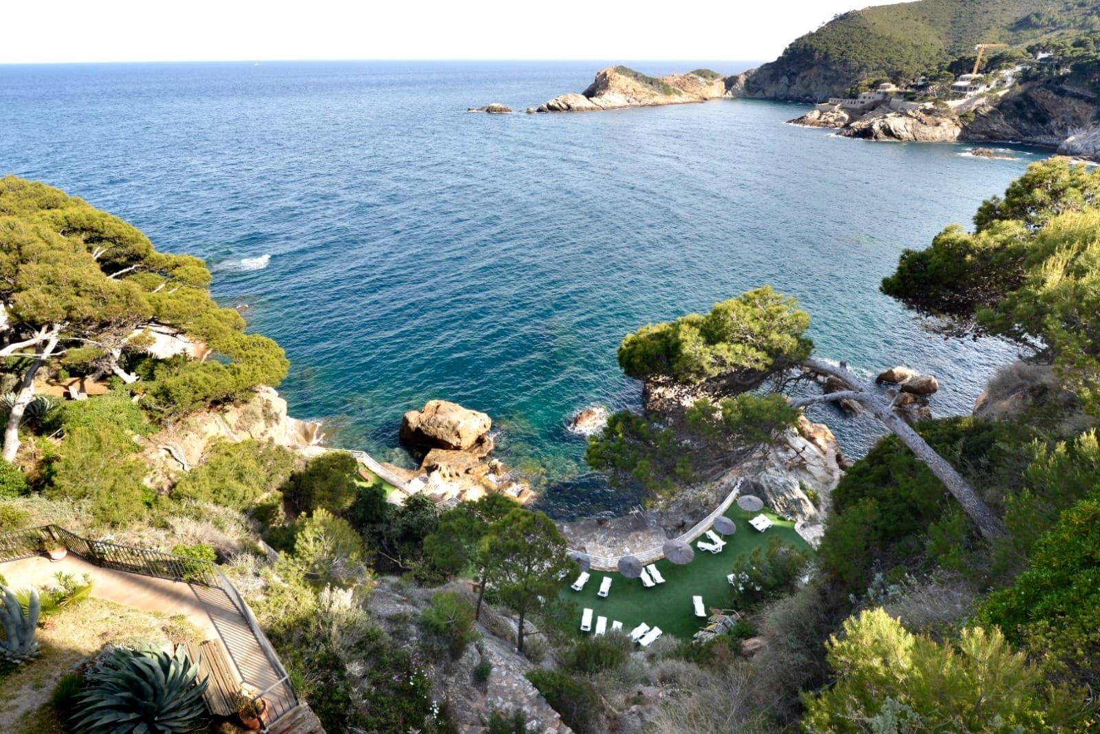 Apartamento en el complejo de lujo en Cap Sa Sal (Begur) con vistas al mar