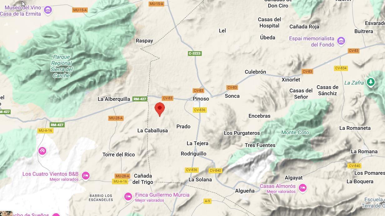 Terreno cerca de Pinoso, Alicante, 150.000 m2 con permiso para construir vallas de lujo hasta 1500 m2