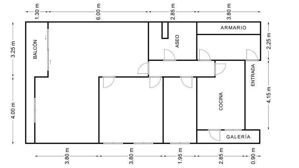 Pisos en Valencia, Pinedo