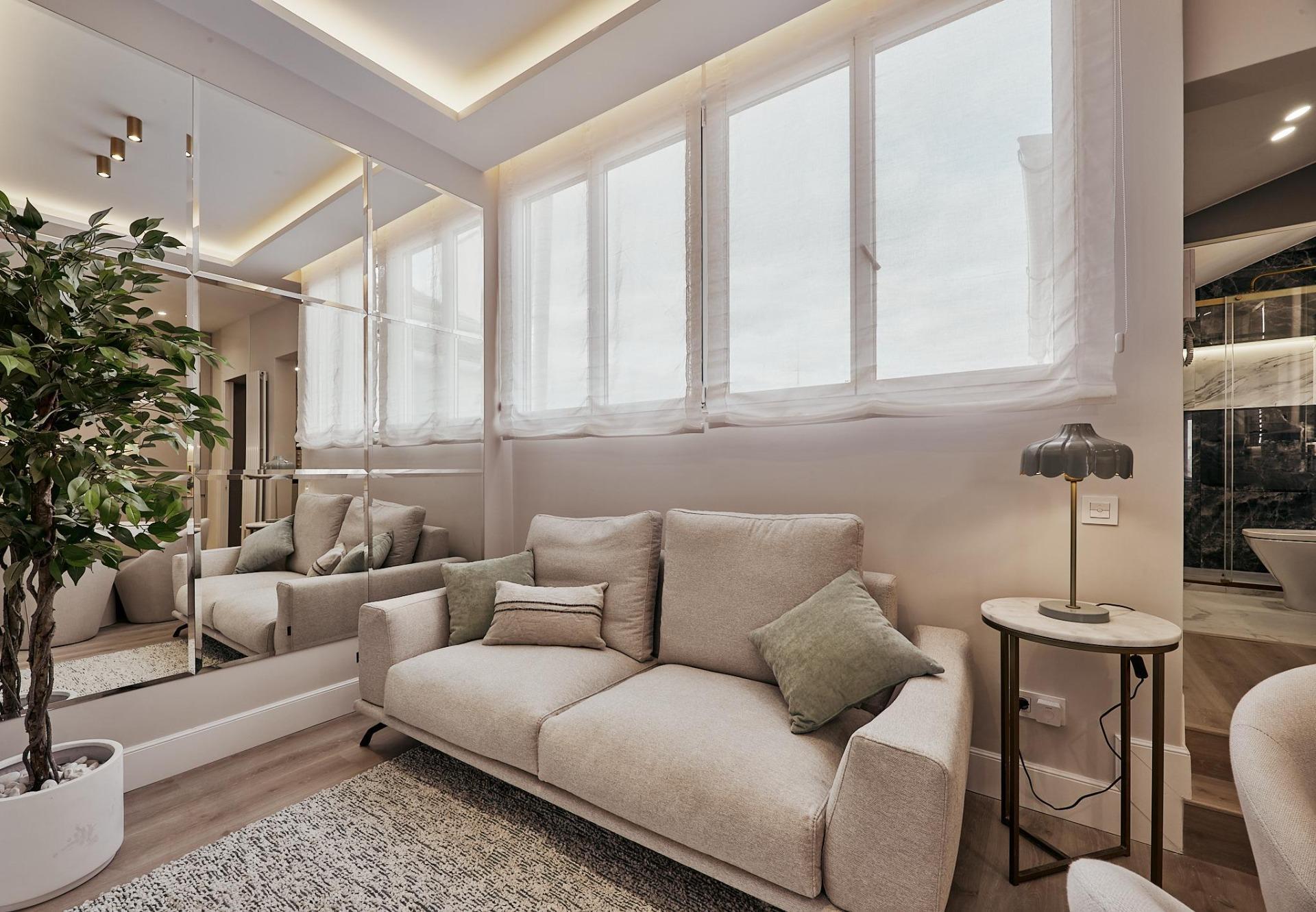 PISO EN DON RAMON DE LA CRUZ , CON MUCHA LUZ, 7º PLANTA CON 2 HABITACIONES Y 2 BAÑOS