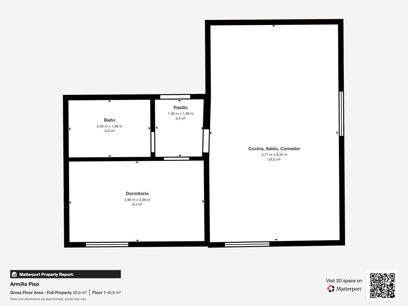 Oportunidad en Centro de Armilla: Apartamento con Garaje junto al Ayuntamiento (Ideal Inversión o 1ª Vivienda)