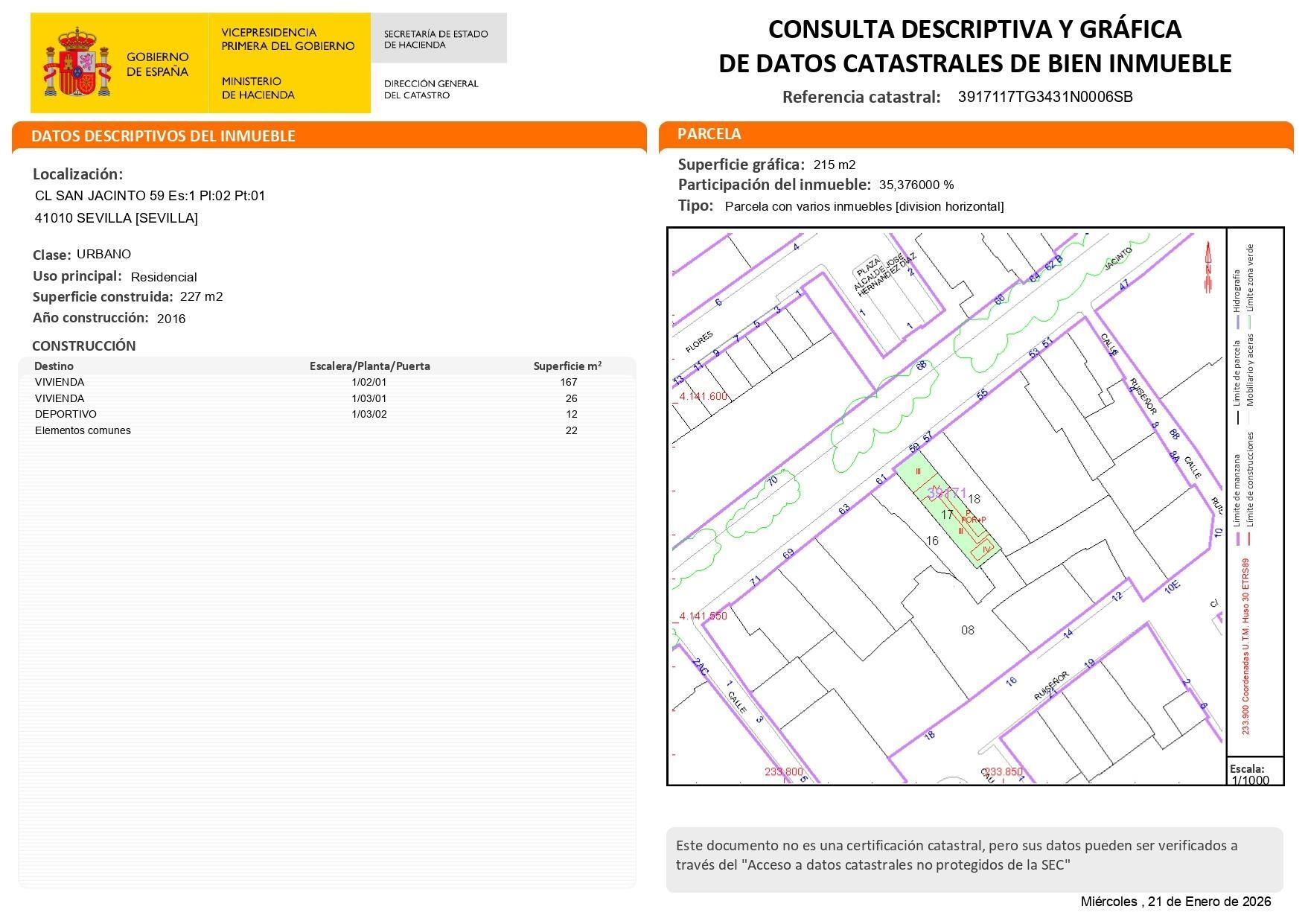 Exclusivo Ático Dúplex con Terraza y Piscina Privada en la mejor zona de triana.
