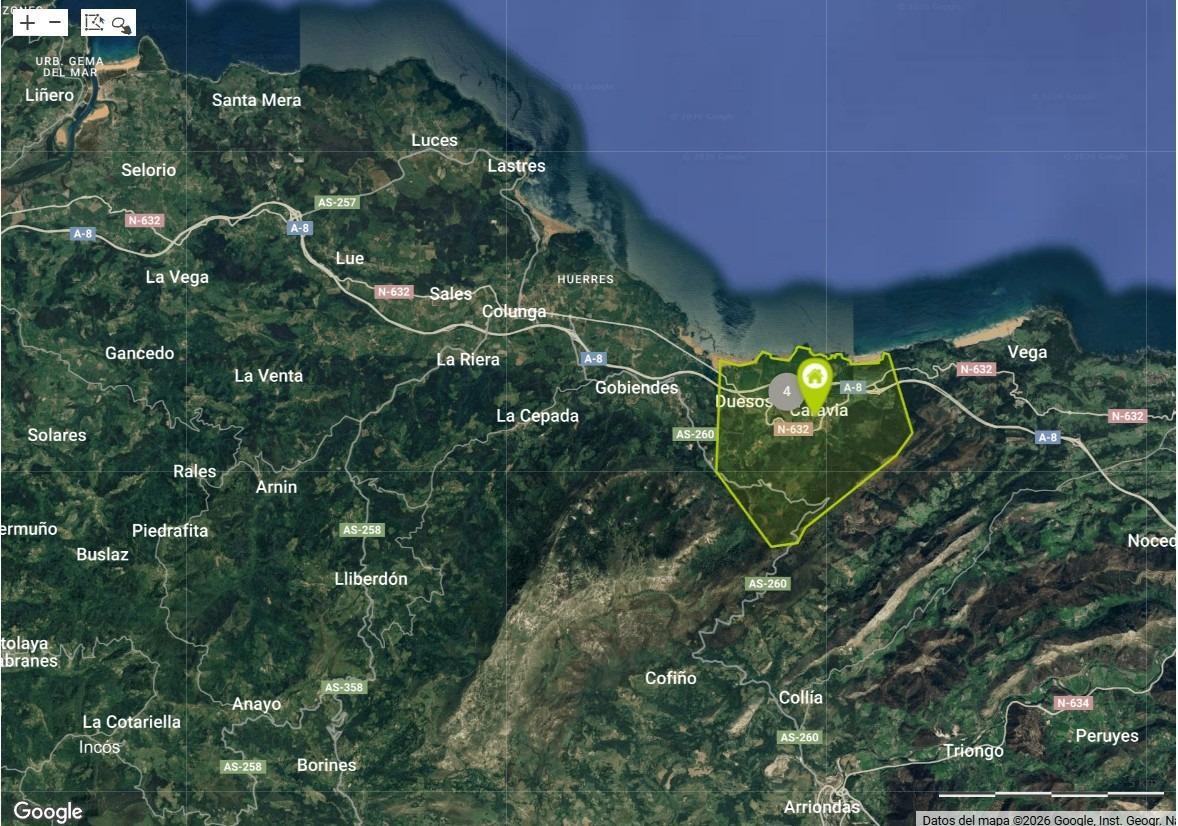 Exclusivo chalet entre el mar, la Sierra de el Sueve y el Camino de Santiago.