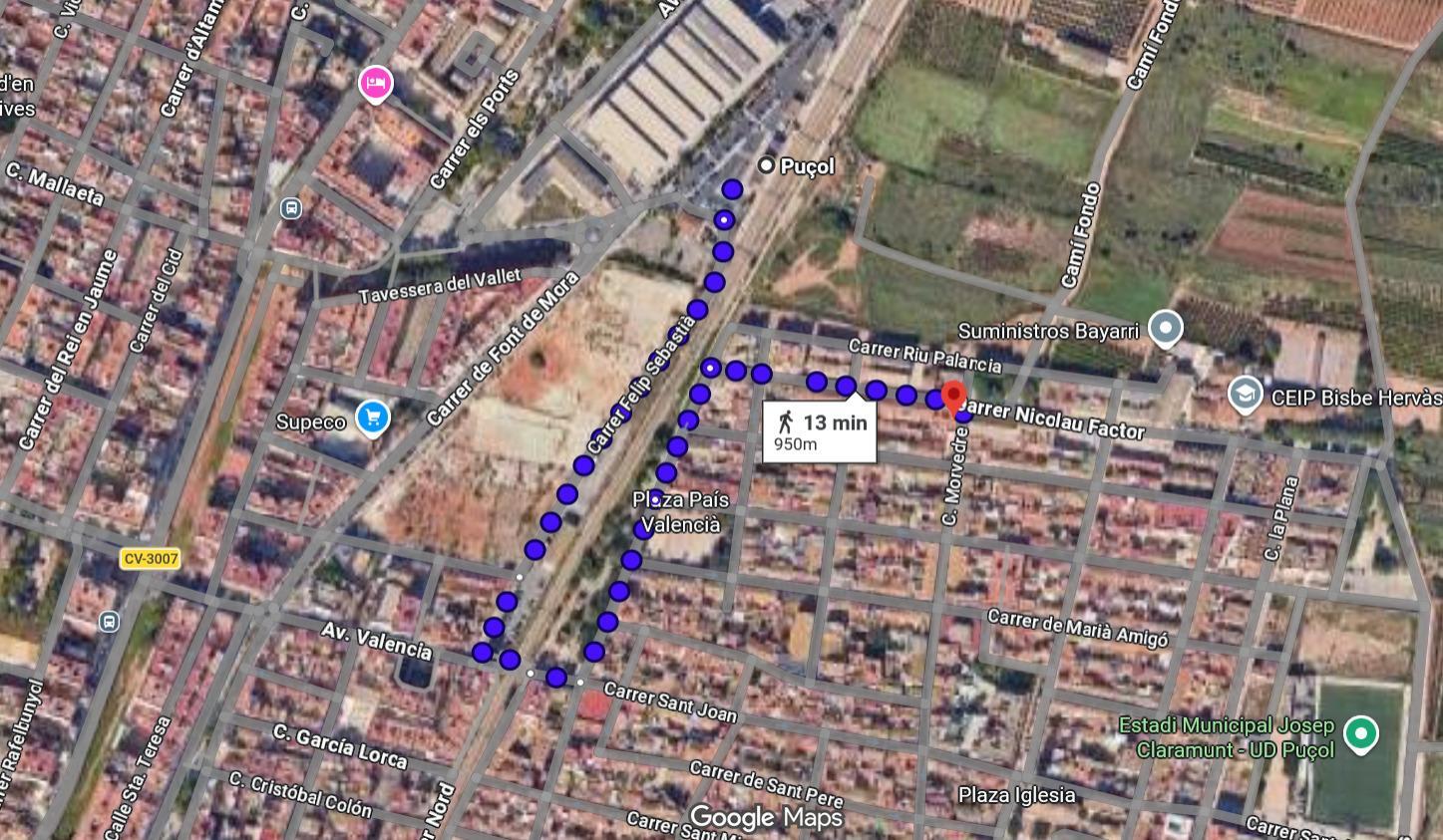 Piso semireformado en Puçol