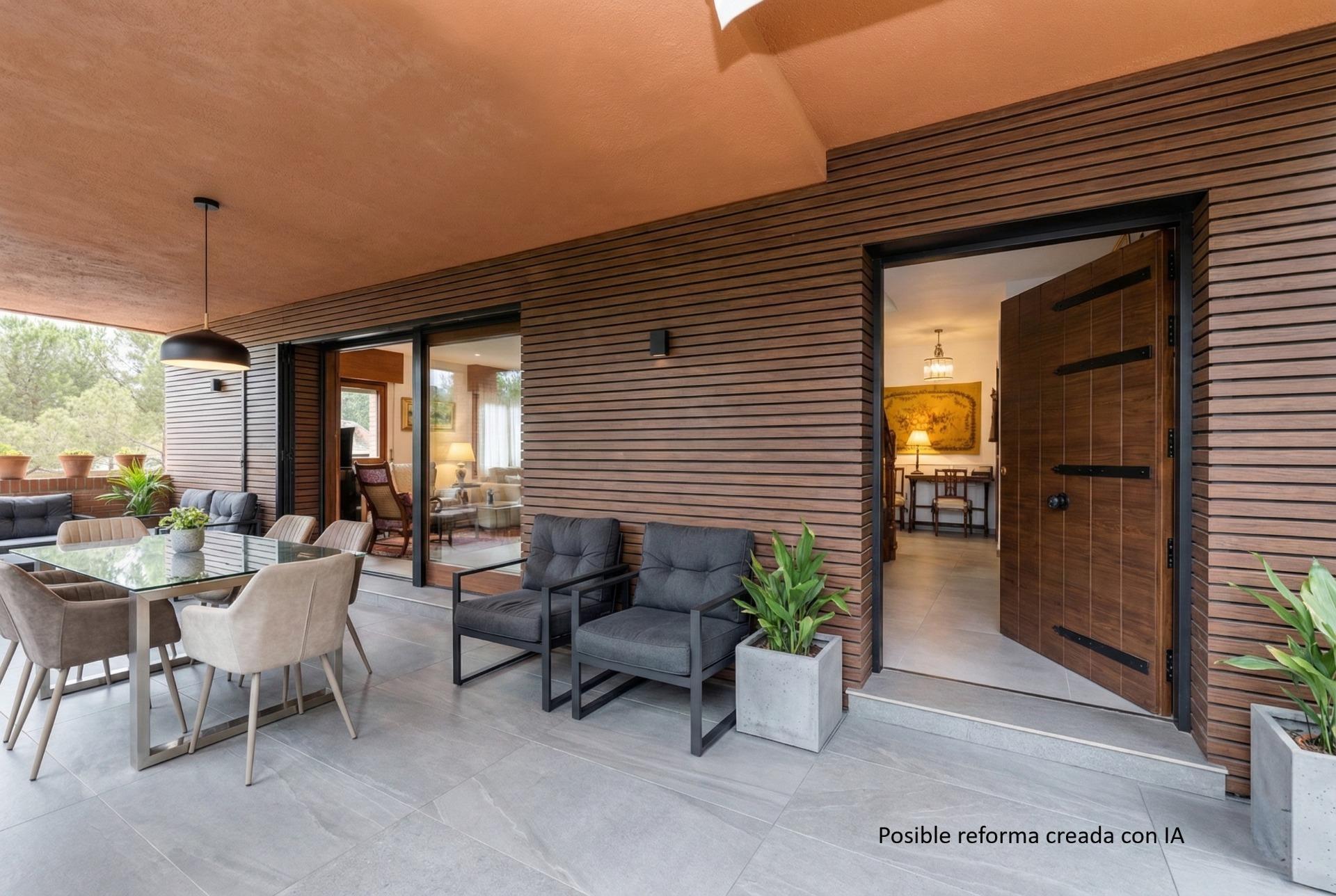 MAGNÍFICO CHALET INDEPENDIENTE EN URBANIZACIÓN EXCLUSIVA CON PISCINA JUNTO A LA COLONIA TORRELODONES