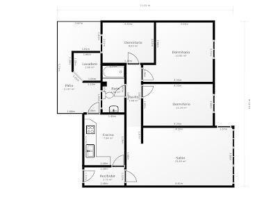 CALLE PINOSOL 3 HABITACIONES