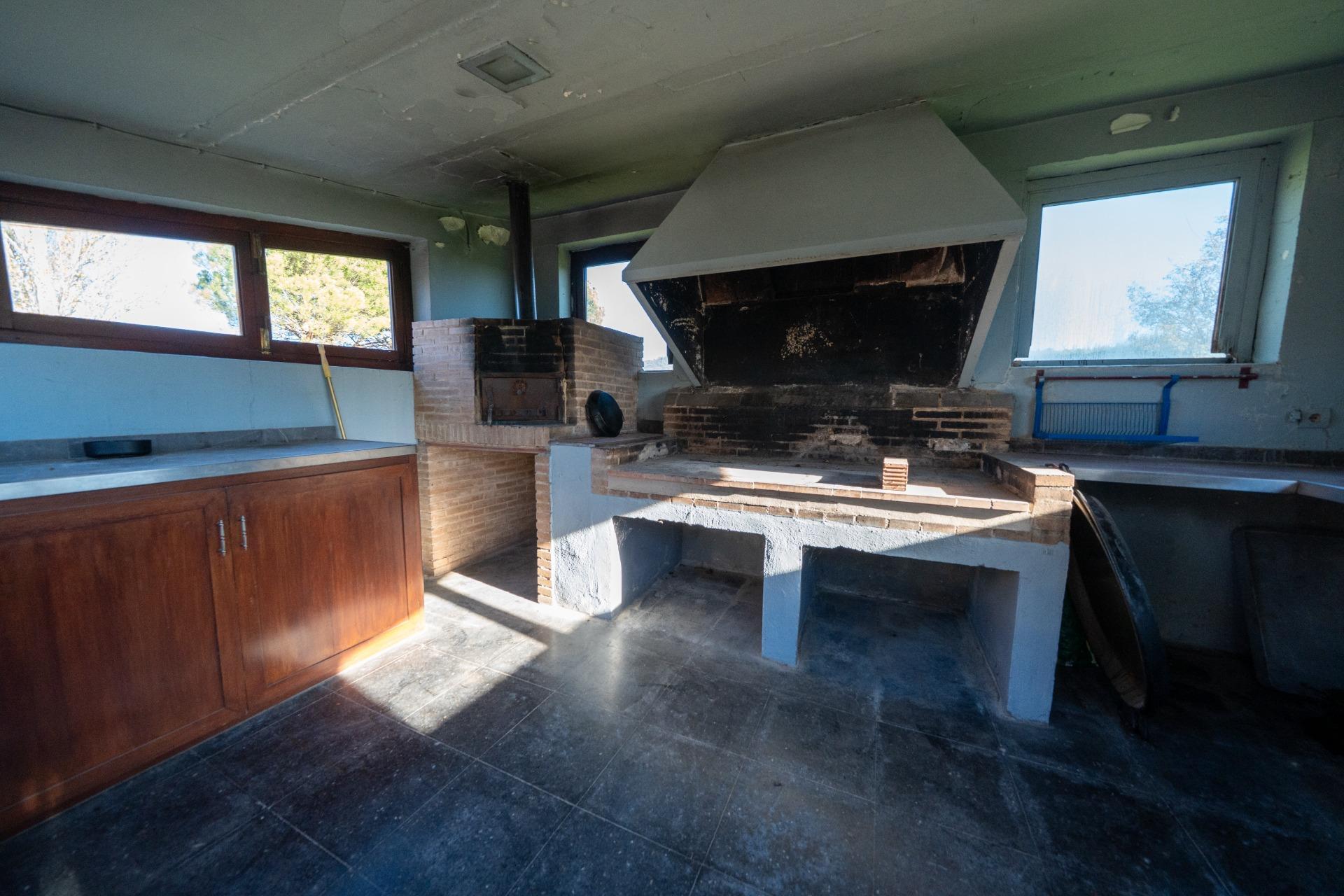 Chalet con viñedos, olivos y zona ecuestre en Requena.