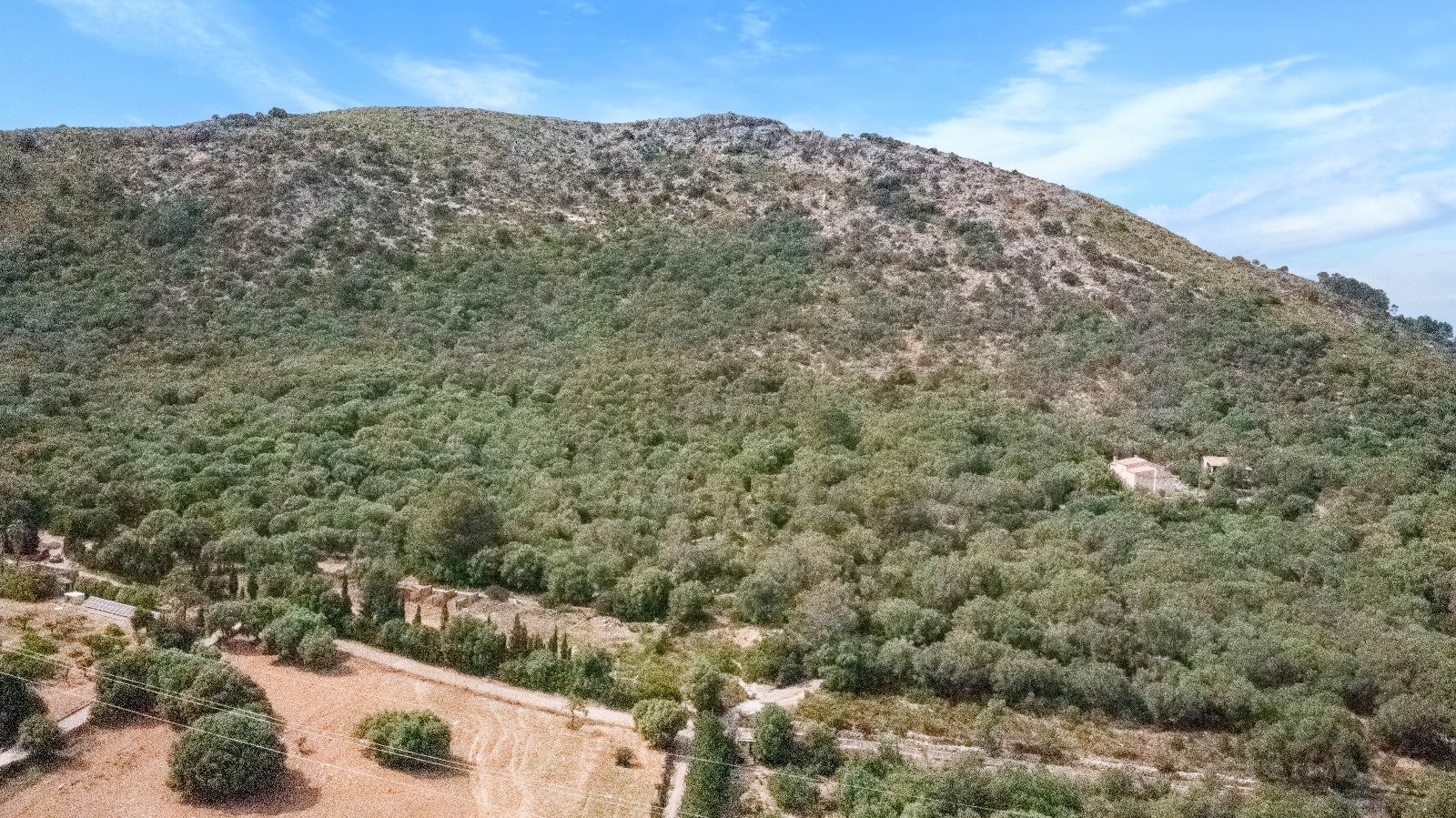 Terreno de 140.000 m2 en Alcudia con licencia de obra y vistas al mar
