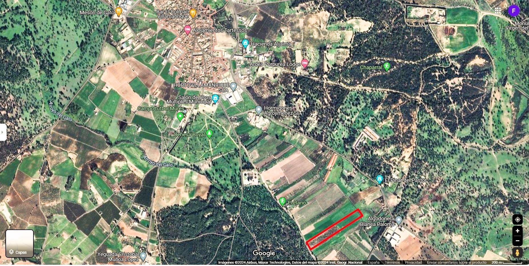 SE VENDE FINCA AGRÍCOLA DE TIERRA CALMA VILLAMANRIQUE. 6 HAS. REGADÍO (POSIB. ALQ. OPCIÓN A COMPRA)