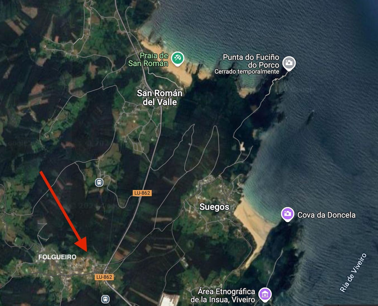 Terreno en venta en O Vicedo 1/13