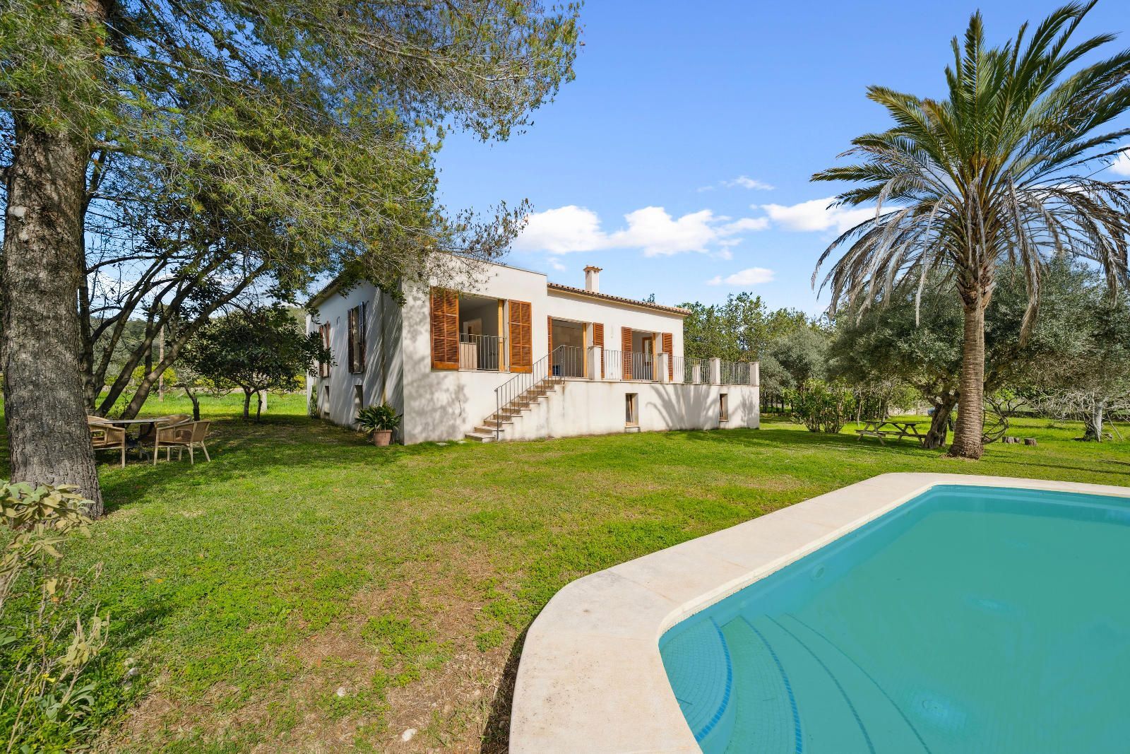 Finca en Pollença con ETV y piscina en terreno de 4.400 m2