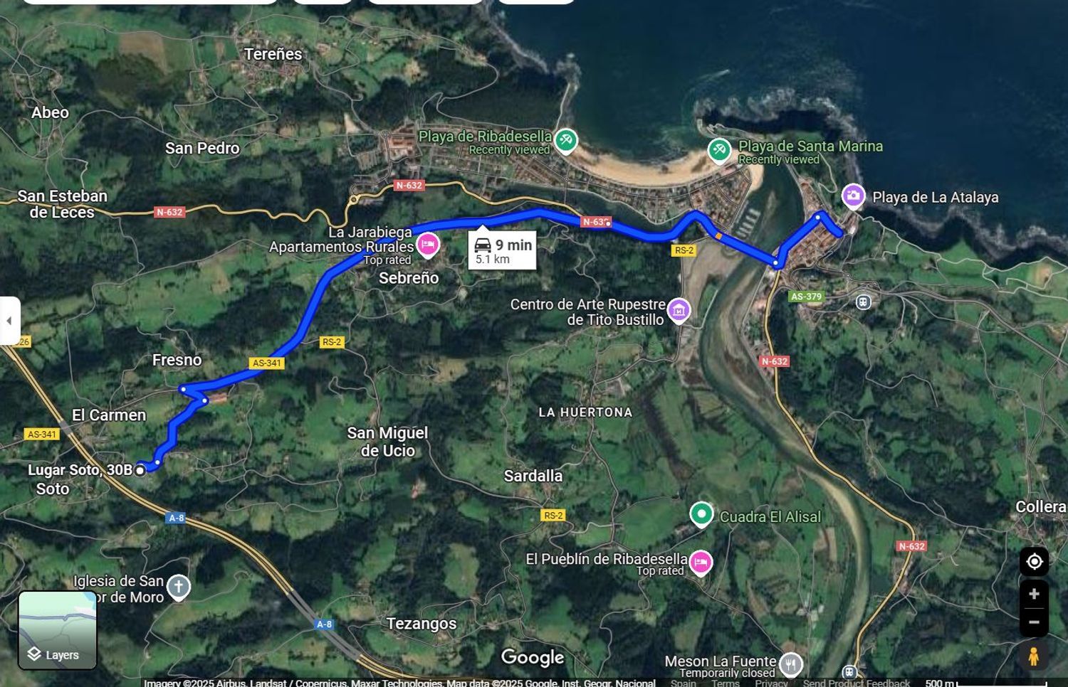 Parcelle in Ribadesella