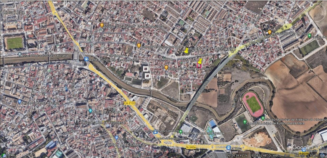 Parcelle in Chiclana de la Frontera