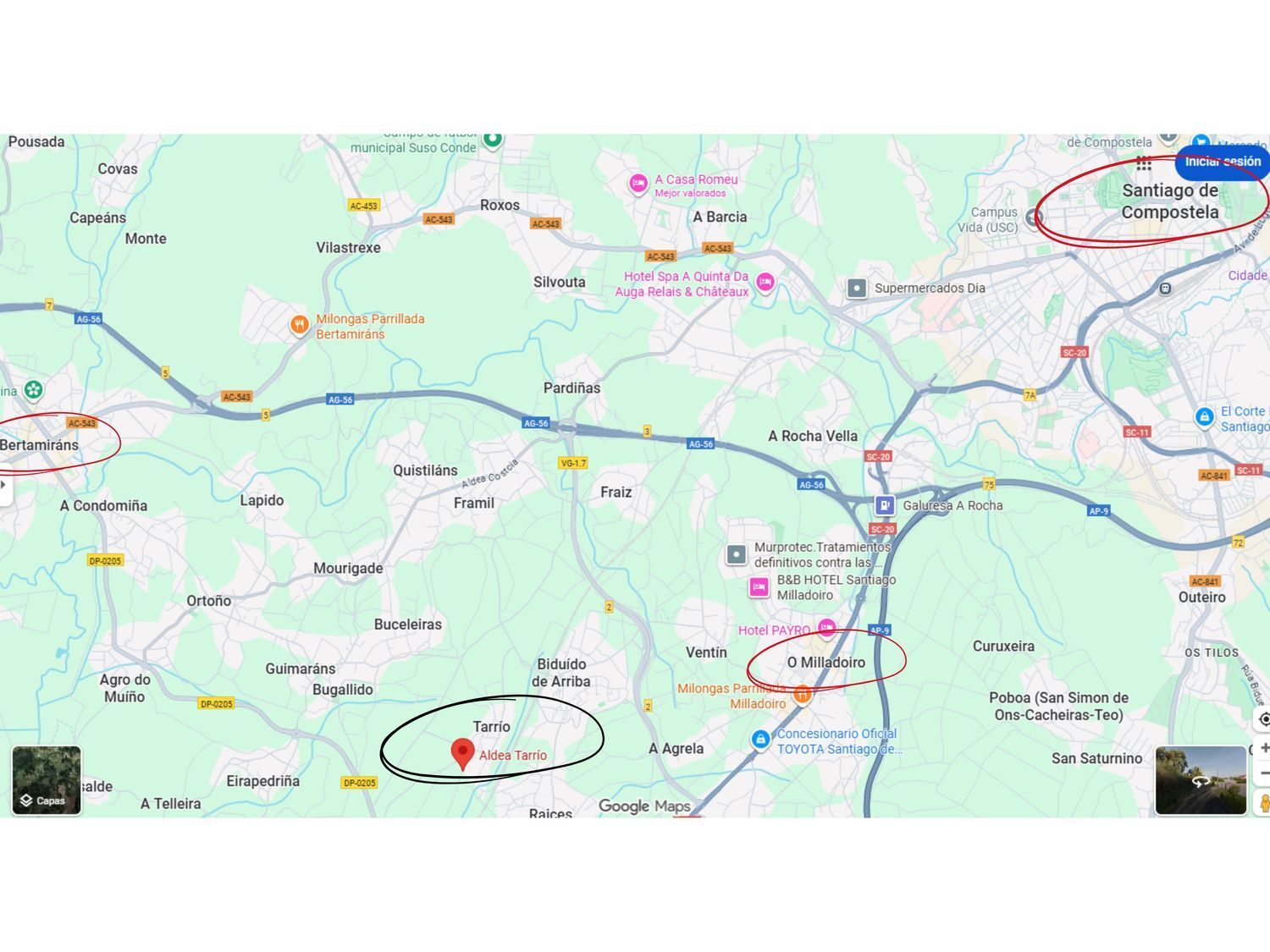 Terreno en venta  calle Aldea Tarrío, Ames  4/12