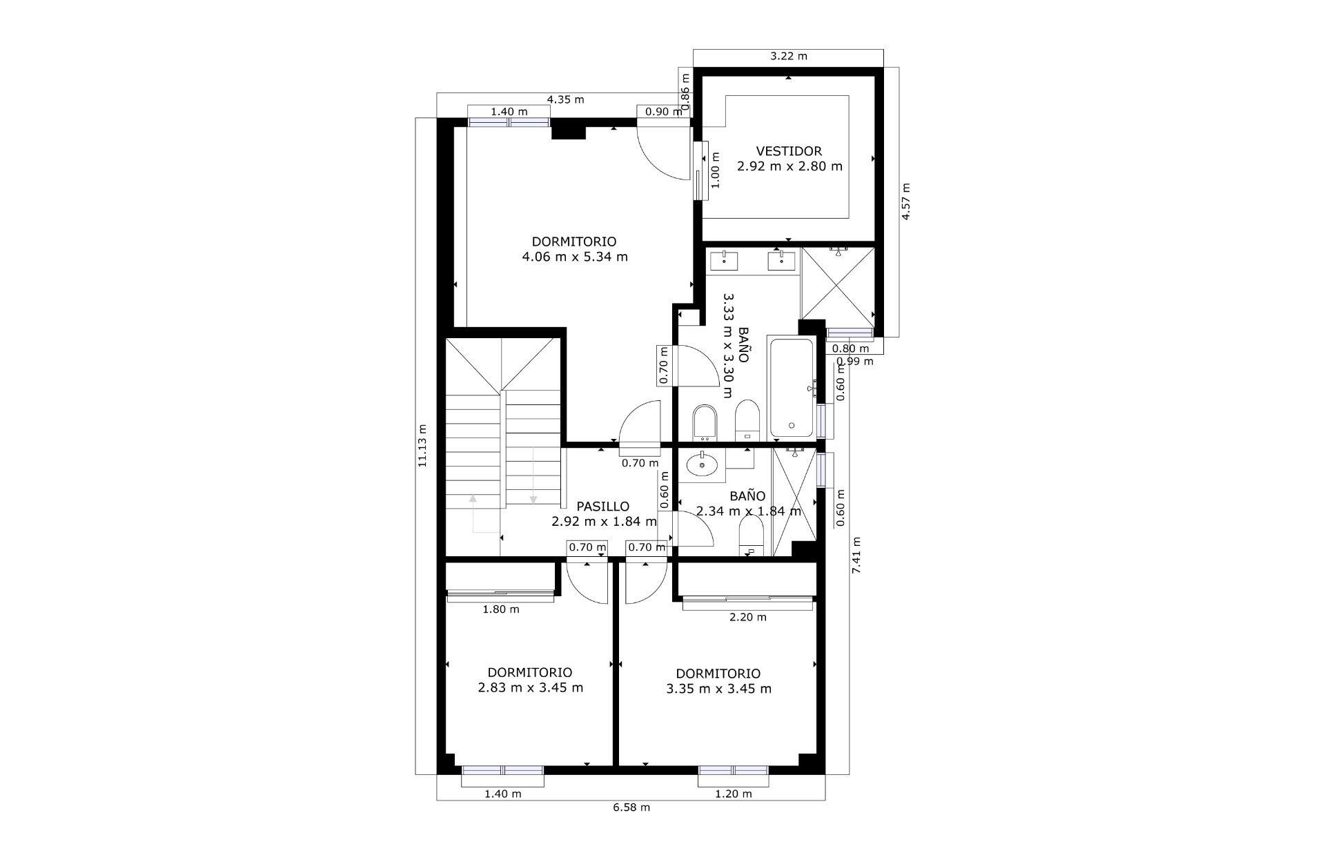 Casa en venta en Las Rozas de Madrid 50/55