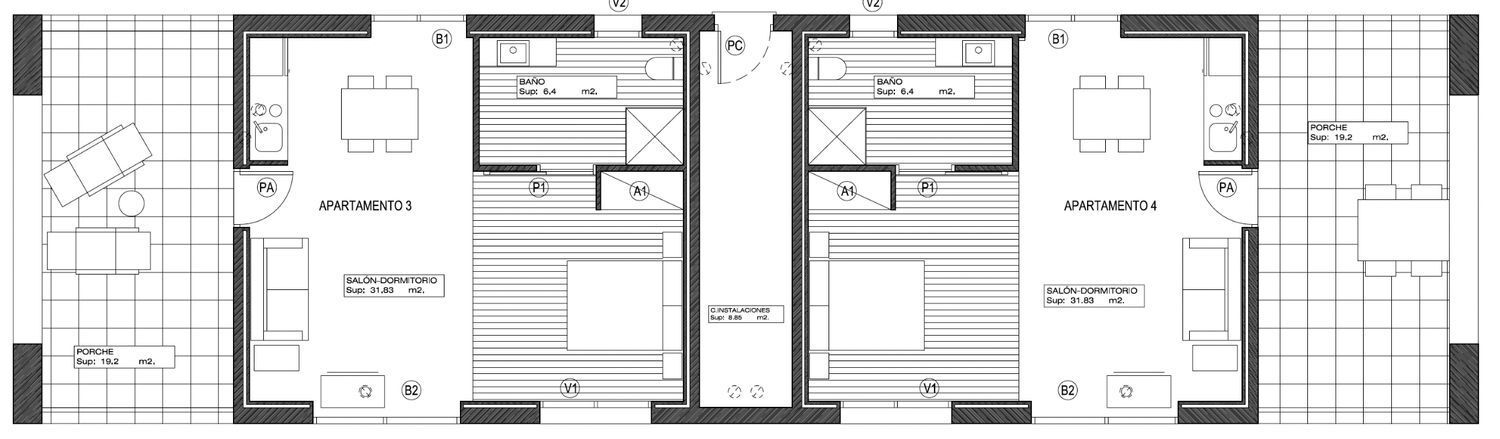 Chalet individual en venta, Villamiel