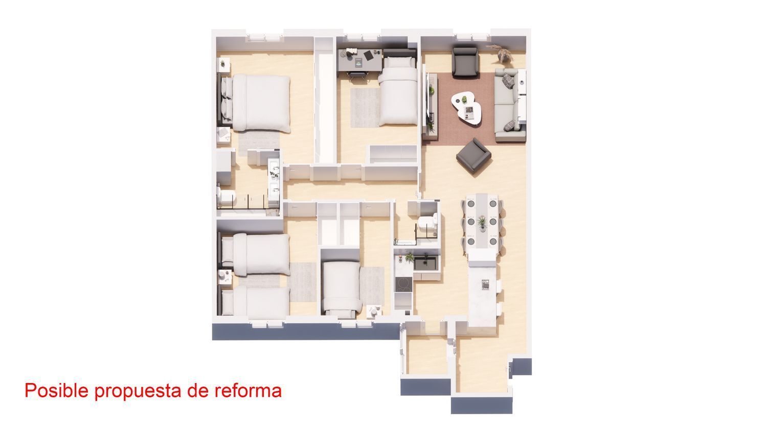 Piso en venta en calle De Los Pontones, Madrid 38/40